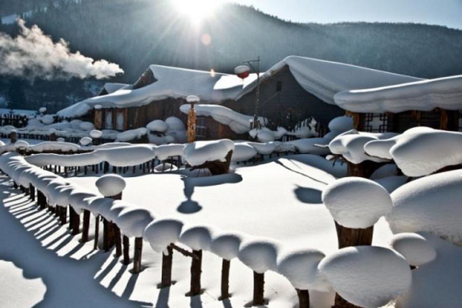 【长荣航空】东北滨纷雪世界,太阳岛雪雕,雪乡戏雪六日《哈尔滨进出