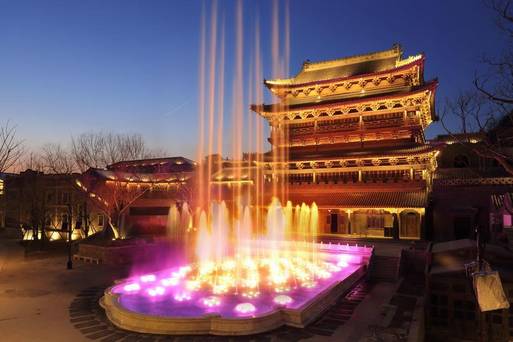 北京古北水鎮音樂水秀