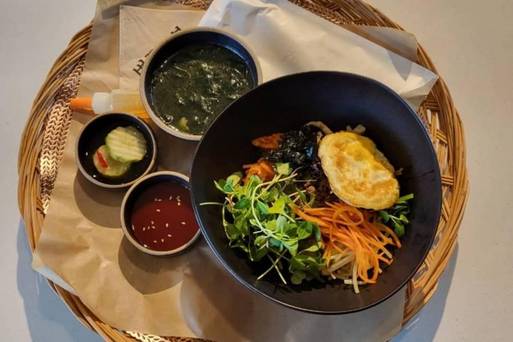 稻花農夫體驗(辣椒醬+石磨咖啡 DIY、韓式拌飯體驗、小熊人蔘蜂蜜罐)
