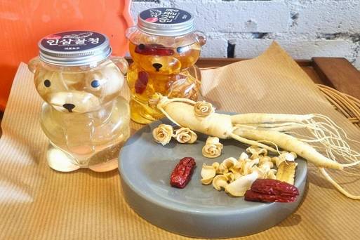 稻花農夫體驗(辣椒醬+石磨咖啡 DIY、韓式拌飯體驗、小熊人蔘蜂蜜罐)