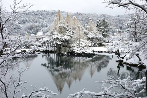 兼六園 冬季
