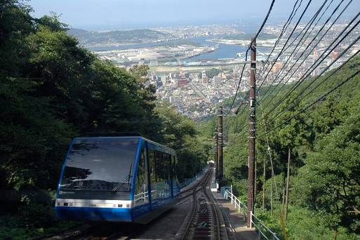 皿倉山斜面景觀電車