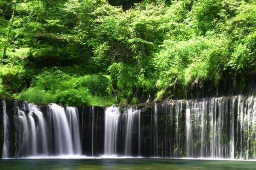輕井澤白絲瀑布