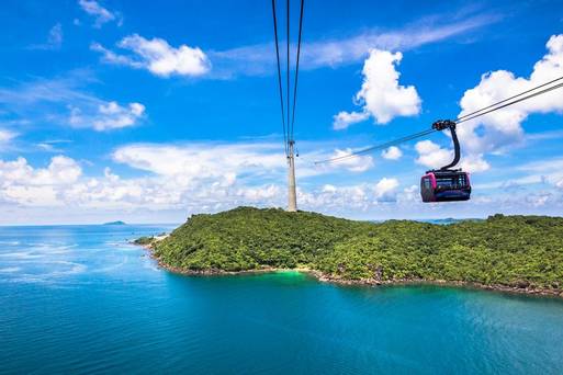 富國島 跨海纜車