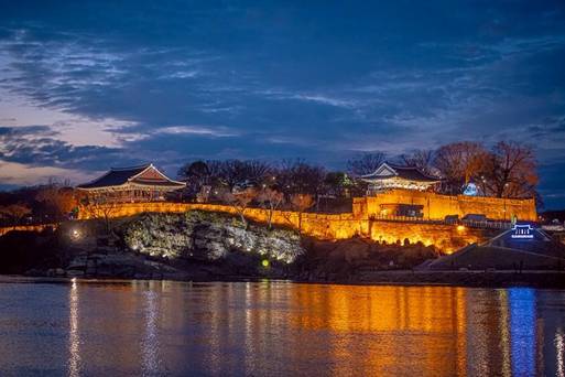 晉州南江覽公園+夜景