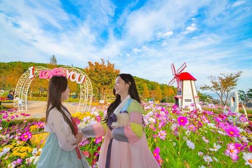 加耶主題公園韓服體驗+椪糖體驗+扇子體驗