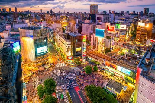 東京市區街頭