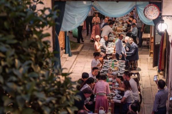 跨年來去濮院古鎮、宋街坊宴、漢服體驗六日【蘇州古運河英迪格酒店】