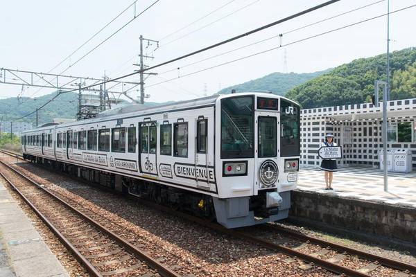 【精選四國岡山】黑白藝術列車‧瀨戶內海‧千光寺桂濱‧倉敷道後泡名湯7日/BR110