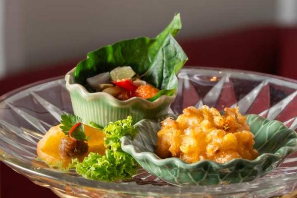 【泰國】曼谷｜情侶灣君悅酒店｜愛情侶灣茶室傳統下午茶套餐