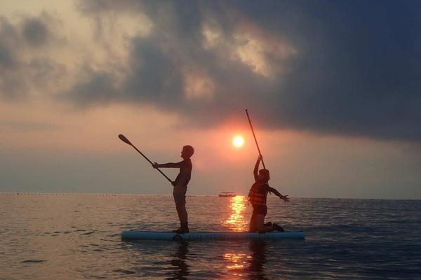 【澎湖】SUP立式划槳日光 & 夕陽體驗 | 山水沙灘