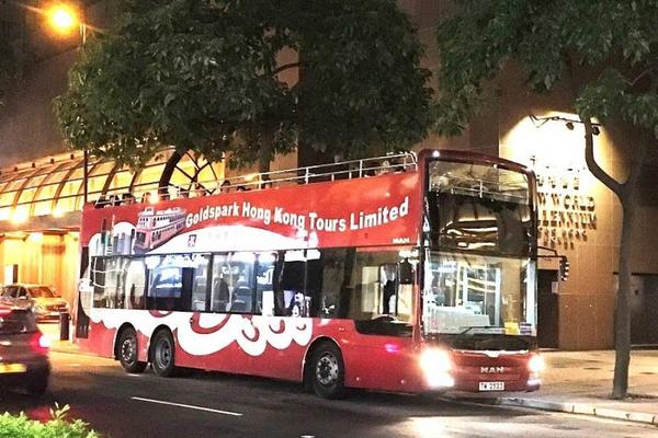 【香港】特色開篷巴士｜開篷巴士夜遊、廟街夜市