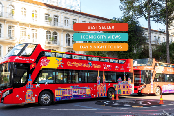 【越南】胡志明市｜西貢雙層觀光巴士｜