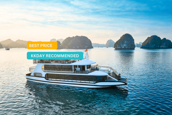 【越南】下龍灣遊輪一日遊 | Cozy Bay Premium Cruise｜含午餐＆獨木舟體驗｜可加選河內接駁