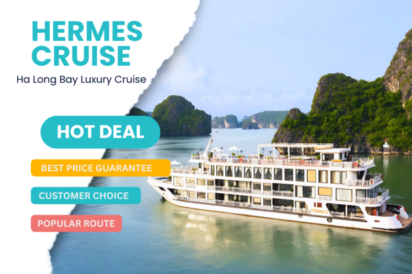 【越南】愛馬仕豪華五星級 2 天 1 夜遊輪｜下龍灣、河內接駁