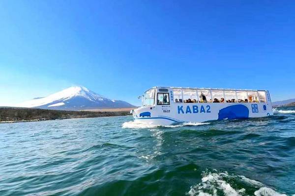 【日本】東京｜富士山一日遊｜遊船體驗、山中湖KABA 水上巴士 or 白鳥號、忍野八海、河口湖大石公園、日川時計店｜東京出發