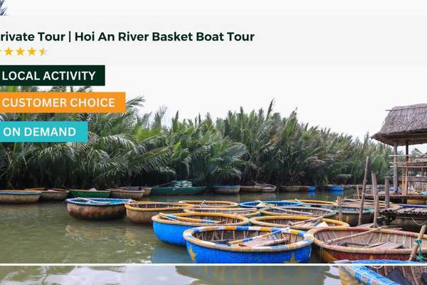 【越南】會安｜水椰林竹籃船 & 咖啡課體驗