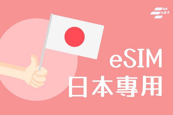 【日本】eSIM卡 | 4日、5日、6日、8日，每日流量，用完降速 | vocom