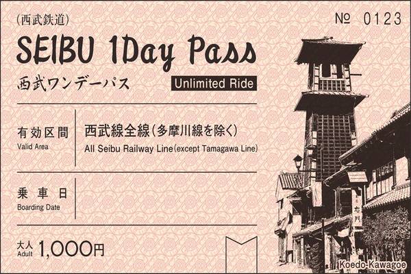 【日本】西武鐵道｜西武全線１日券