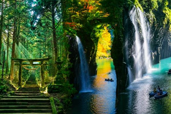 【日本】１人成行☄九州｜宮崎一日遊｜上色熊野座神社、高千穗峽、天岩戸神社、天安河原｜福岡出發