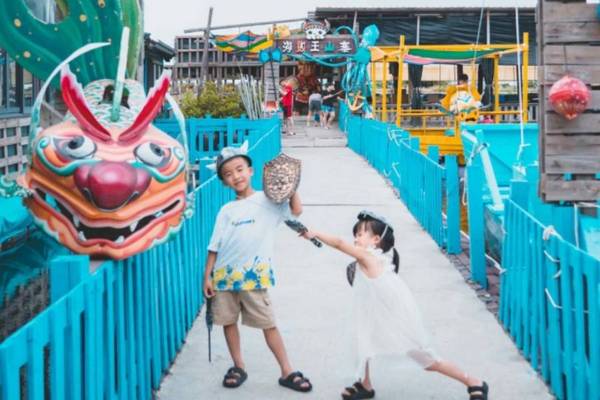 【農遊超市】嘉義｜ 向禾休閒漁場 (一秒變身海賊王)