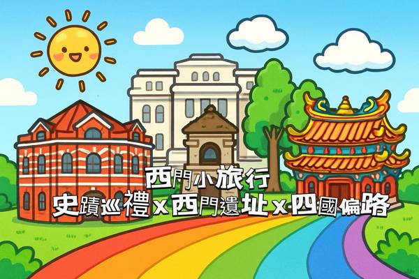 【城市故事行旅】台北｜西門小旅行｜史蹟巡禮 × 西門遺址 × 四國遍路