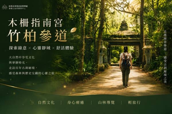 【城市故事行旅】台北｜木柵指南宮竹柏參道｜ 寂靜漫步 × 心靈療癒 × 朝聖體驗