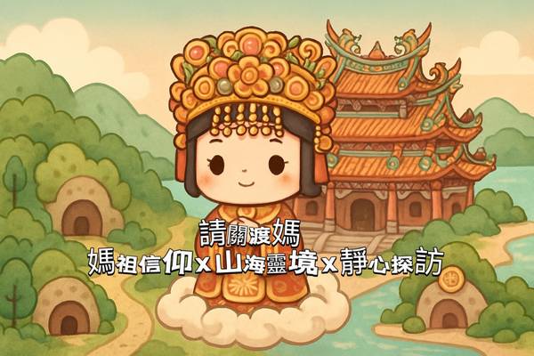 【城市故事行旅】新北｜請關渡媽｜媽祖信仰 × 山海靈境 × 靜心探訪
