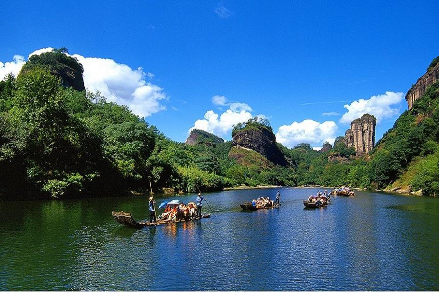 【直飛福州醉美武夷山】天遊峰、船遊九曲溪、雙高鐵、送印象大紅袍4日