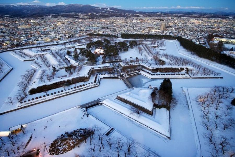 高雄直飛北海道~函館百萬夜景.元町花燈.熊牧場.尼克斯海洋公園.雪樂園.浪漫小樽運河五日遊
