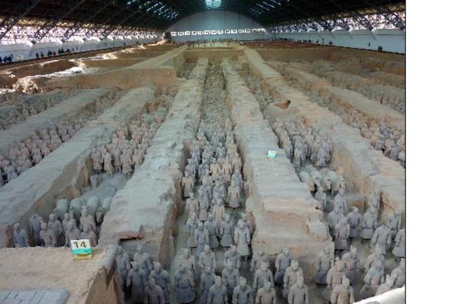 西安古都秦漢唐風采~兵馬俑.法門寺.華清池.長恨歌豪華5日【悅椿+喜來登.WIFI車+導覽器.雙秀.無購物.無自費】