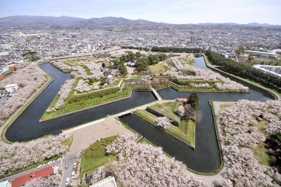 北海道春櫻飛舞超值版*.璀璨函館熊牧場~螃蟹放題春曉湯泉宿5日(千歲、千歲)