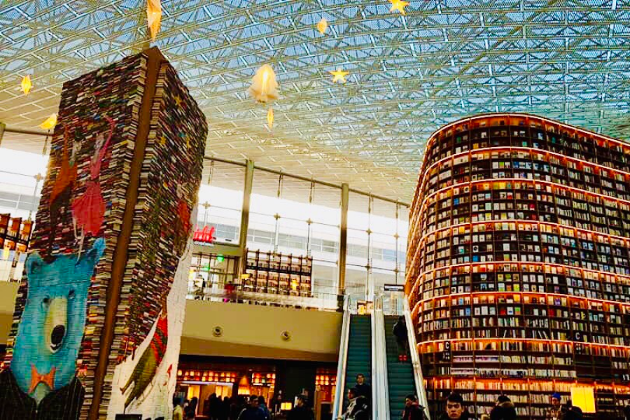 2晚五花~首爾7017、星空圖書館、樂天世界、葡萄酒莊、 汗蒸幕5日