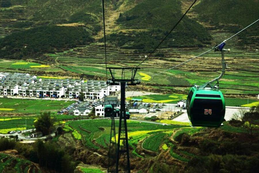花漾黄山、篁嶺梯田油菜花、好攝之旅七日 【山上二晚、三排椅.車上wifi】