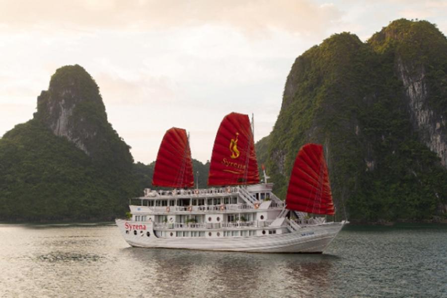 移動Villa【瑟琳娜號SYRENACRUISES】北越下龍灣5日之旅