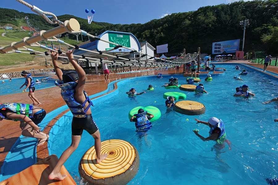 涼夏韓國~愛寶、冰雪、鐵道自行車、景福宮+韓服、3D+VR、救火秀5日