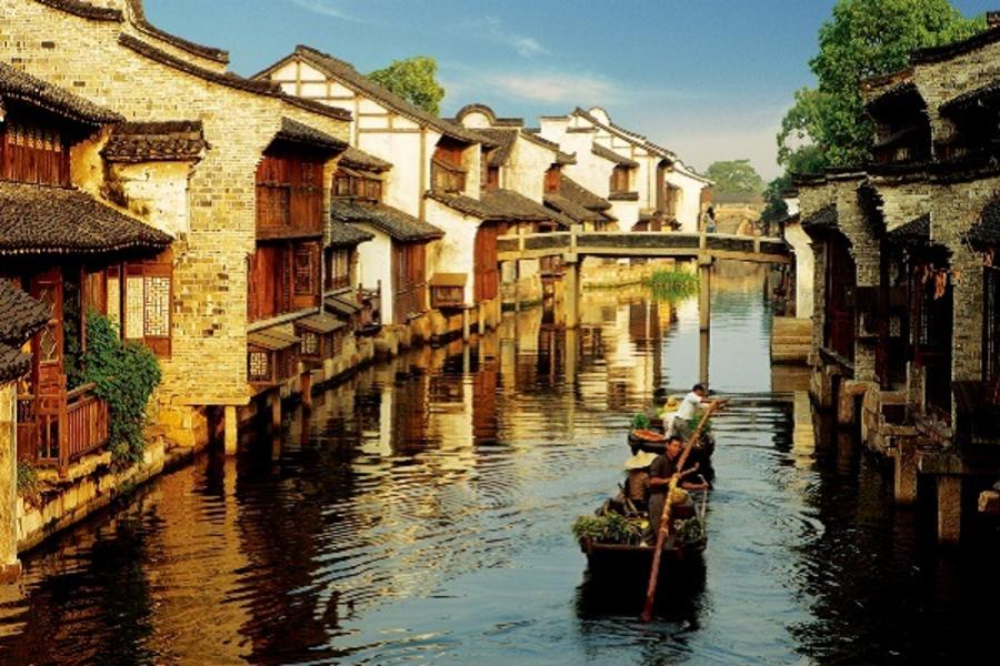 【江南風華雙水鄉】烏鎮VS南潯、西湖、西溪溼地、東方明珠塔5日