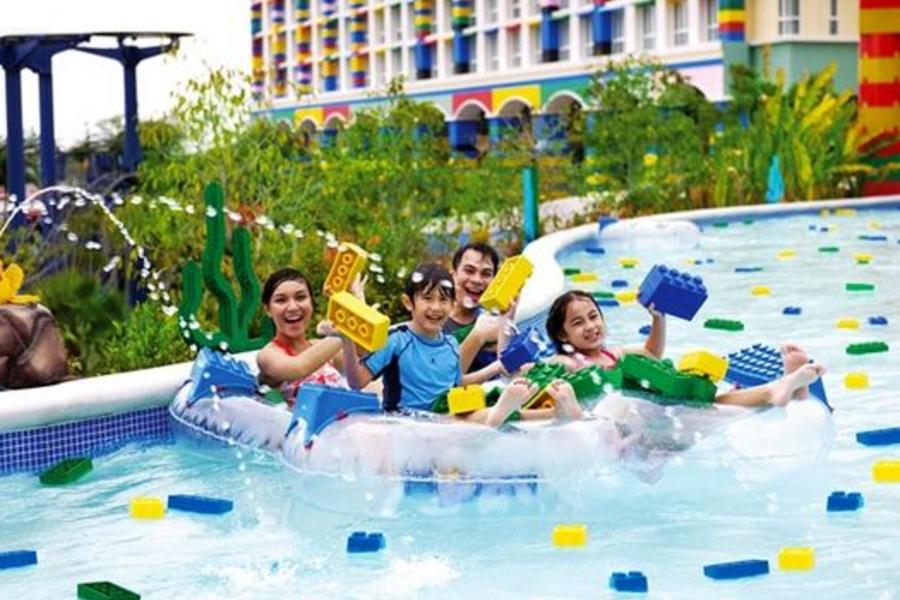 渡假新享受~雙樂園 海邊渡假+樂高樂園+環球影城+夜訪螢火蟲 五日