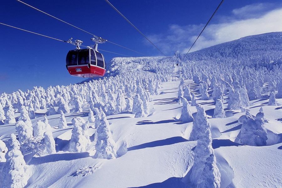 ★藏王森林★纜車賞樹冰新幹線松島灣鬼怒川採果樂雪上香蕉船溫泉5日