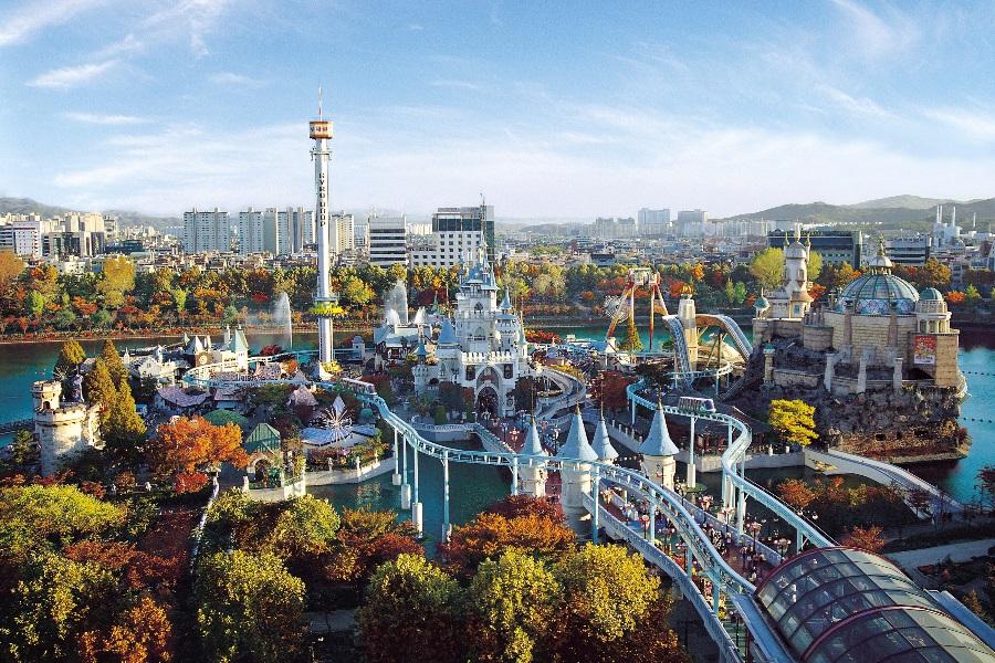 升等市區~首爾7017、星空圖書館 、樂天世界、冰雪樂園、景福宮5日