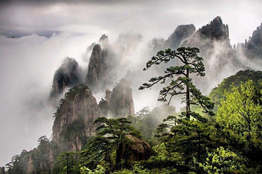 搭乘杭黃高鐵~登黃山美景(山上乙晚)、杭州西湖雙遺產6日