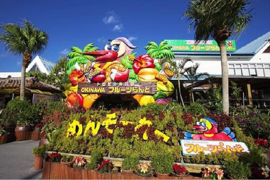 【沖澠熱帶王國物語】水果樂園、海洋水族館、玉泉洞、古宇利島、瀨長島四日