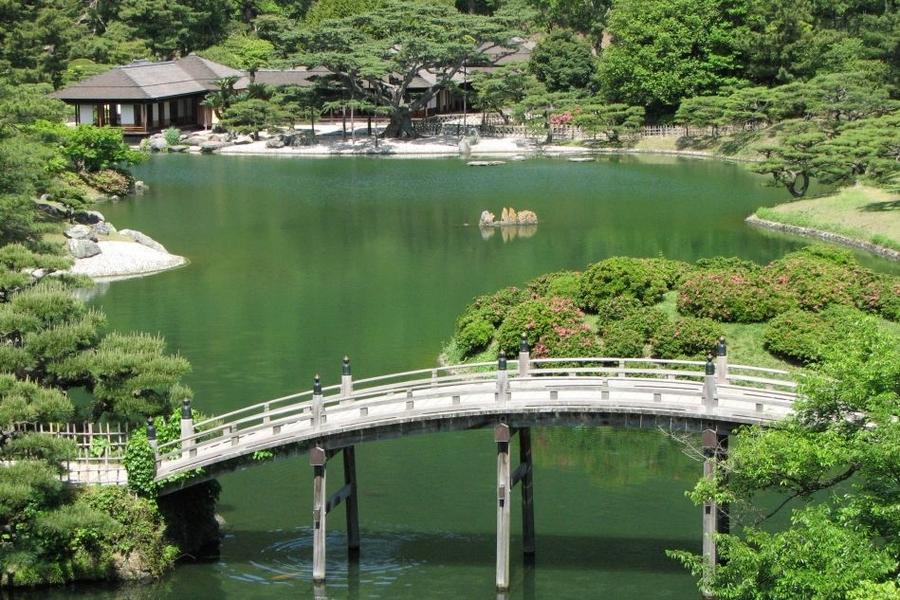 高松庭園★四國祕境‧龍馬少爺船說‧古湯華宿4日