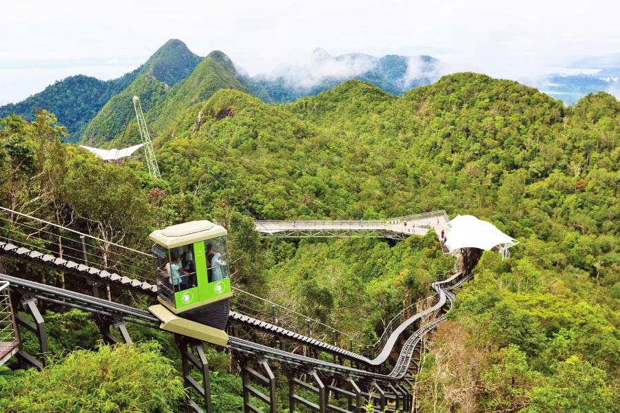 【小龍迎檳城】升旗山纜車、東方村、三離島跳島、海景星巴克 5日