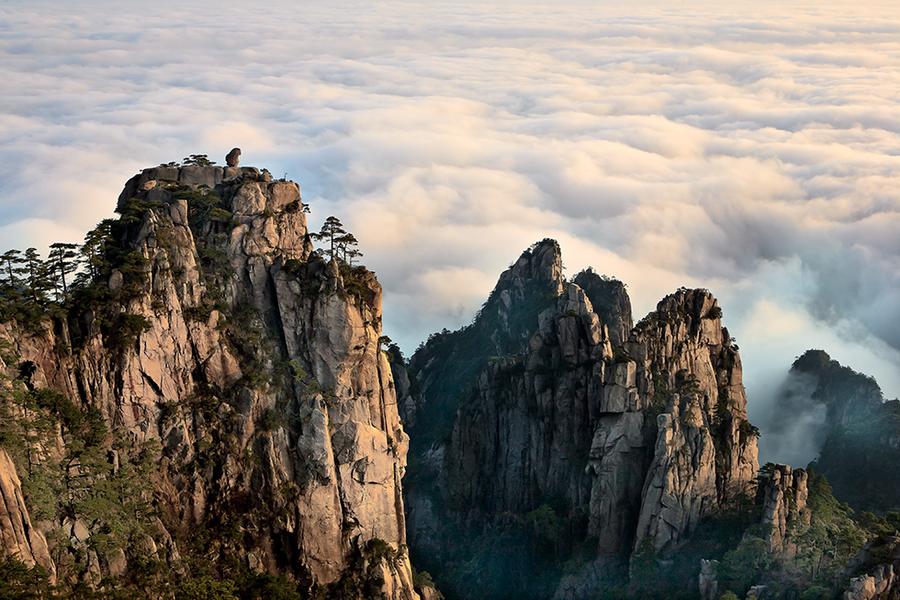 黃山+宏村雙遺產.三河古鎮七天 【前後山二晚．升等國際五星酒店乙晚.無購物．無自費】