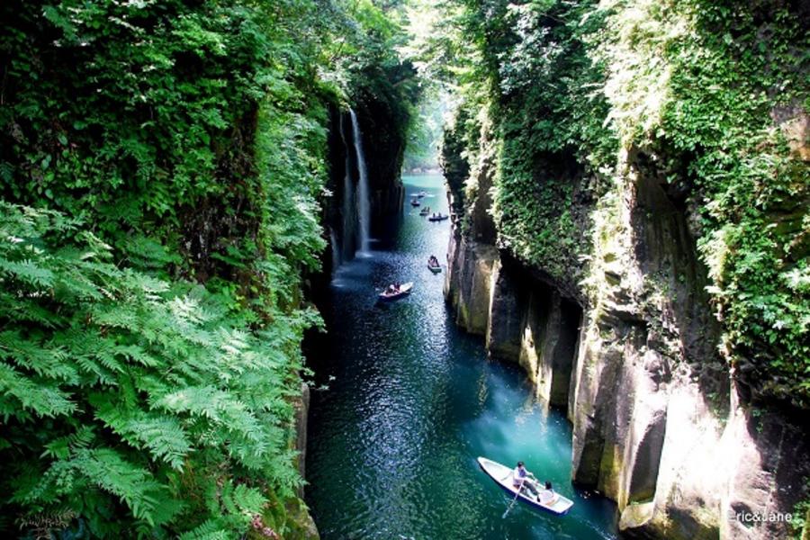 【熊本春遊趣】黑川古街‧高千穗峽‧湯布院‧果園採果‧熊部長辦公室5日