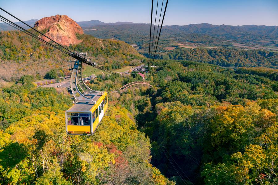 【紅葉知秋の北海道】黑岳纜車.豐平峽.定山溪溫泉.神居古潭紅葉溪谷5日