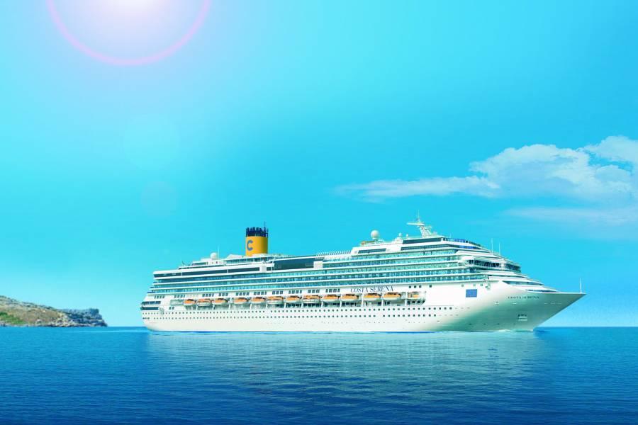 【歌詩達郵輪-莎倫娜號】沖繩自主遊四日（全景套房‧三人一室）