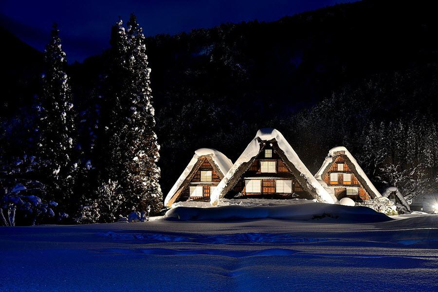 【典藏北陸】百選旅館、白川鄉點燈、新穗高纜車、暢貨戲雪泡溫泉、小松5日