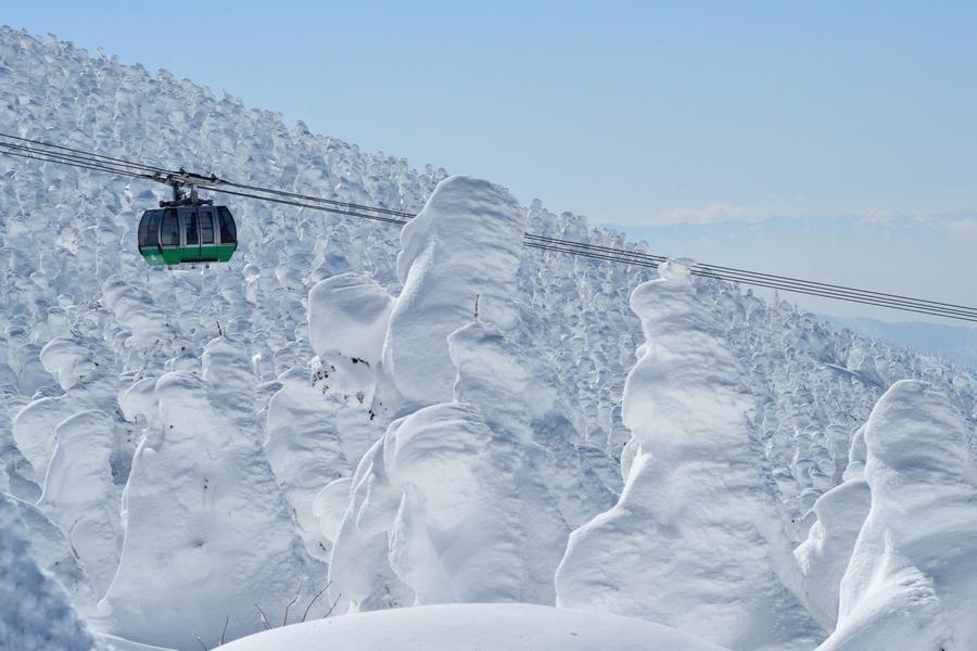 小龍納福●百選東北～藏王樹冰．百選溫泉．合掌村．五色沼．採果戲雪6日